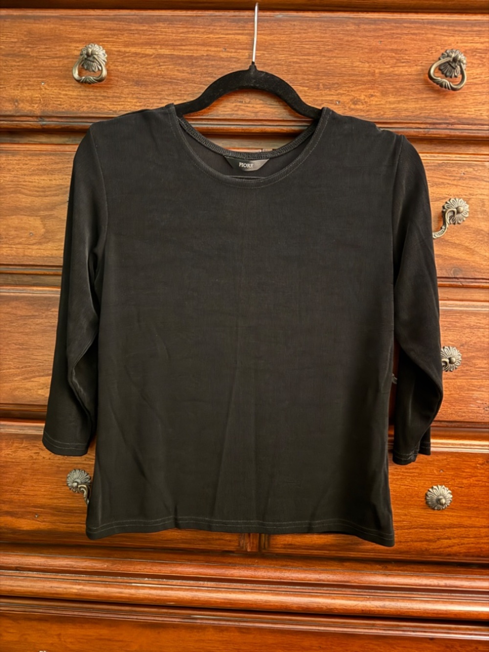 Black Fiore Shirt